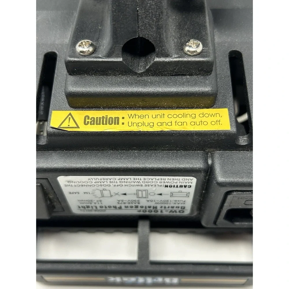 Britek QW-1000p Quartz‎ Halogen Photo Light